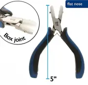 BeadSmith Nylon Jaw Pliers Flat Nose For Jwellery Making Wire Wrapped Pendent