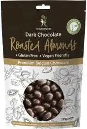 Dr Superfoods Roasted Almonds Dark Chocolate 125g