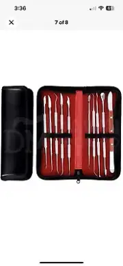 10 Pcs Carving Spatula Modeling Set, Metal Clay Pottery Sculpting Tool .