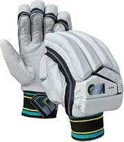 Gunn & Moore GM Cricket Batting Gloves | Aion | Lightweight Back of Hand Design | Calf Leather Palm |1 Pair