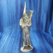 Merlin and Owl Pewter Figurine Camelot US Made Ray Lamb *NEW*