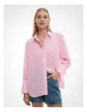 [Witchery] Tie Cuff Shirt in Gelato