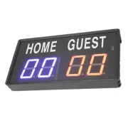 (EU Plug)Electronic Scoreboard Aluminum Alloy Remote Control 100‑240V Digit UJ