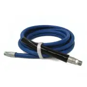 Connector Hose, 20′ x 3/8" with Bend Restrictor, Blue 1-Wire, 3000 PSI