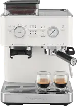 KitchenAid Semi Automatic Espresso Machine With Burr Grinder Porcelain