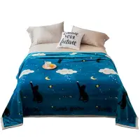 在飛比找樂天市場購物網優惠-南極人毛毯被子珊瑚絨蓋毯鋪床春秋單人辦公室午睡空調毯夏季午休
