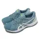 Asics 網球鞋 Solution Swift FF 女鞋 藍 白 支撐 緩震 抗扭 亞瑟士 1042A197402
