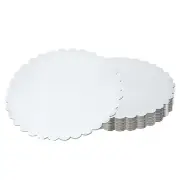 15pcs Cake Board Round, 8 inch Cake Circle Base Cake Plate Silver