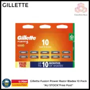 Genuine Gillette Fusion Power Razor Blades 10 Pack *AU STOCK*Free Post*
