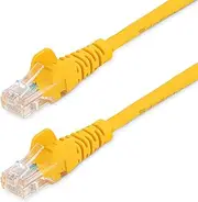 StarTech.com Yellow Snagless RJ45 UTP Cat 5e Patch Cable - 3 Feet (45PATCH3YL)