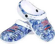 FOCO Women's NFL Team Logo Garden Water Sandals Shoes Slipper Clogs with Strap