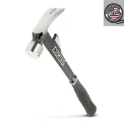 ESTWING 24oz Exclusive Vinyl Grip Steel Rip Claw Hammer - Ultra Black EB-24T
