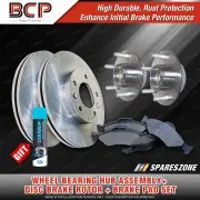Front Wheel Bearing Hub Ass Brake Rotor Pad Kit for Ford Falcon LTD AU 169.2mm