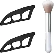 2Pcs Eyeshadow Tool, 2025 New Reusable Eyeshadow Stencils, Eyeshadow Stencil, Eye Makeup Aid, Eyeliner Template for Women with Brush