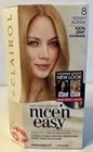 Clairol Natural Looking Nice'n Easy Permanent Hair Color 8 Medium Blonde, 1 Pack