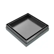 100mm Nero Gunmetal Tile Insert Floor Waste