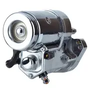 NEW CHROME STARTER FITS HARLEY DAVIDSON LOW RIDER FXLR FXRS-SP 1989-1992 18907C