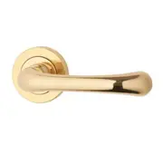 KR Lucas Pavtom Milena Door Lever Handle on Round Rose