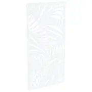 ProtectorAl 300-1200w x 1201-2400h Pearl White Jungle Unframed Solid Aluminium Decorative Panel