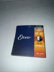 Elixir Nickel Plated Nanoweb Electric Guitar Strings