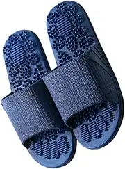 NULYLU Home Slippers Plantar Slipper Massage Sandals Foot Reflex Slippers Therapeutic Massage Slippers Reflexology Massage Slippers Slippers Blue