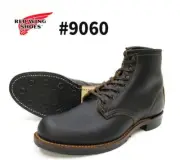 Red Wing 9060 Beckman Boot Flat Box Width D Black Men Size 9-11 High Top Leather