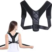 Spendeal Posture Corrector-Back Brace for Men and Women, Fully Adjustable Comfortable for Mid, Upper Spine Support- Neck, Shoulder, Clavicle and Back Pain Relief-Breathable, Slouching, Hunching,