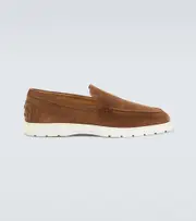 [Tod's] Tod's Suede loafers UK 11.5 brown