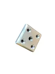 Pontoon Heavy Duty, Four Hole Base, 1/2-13 Tapped Hole , Set Of 8