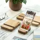 異麗手機平板桌面通用支架簡約懶人多功能創意木質底座實木支撐架