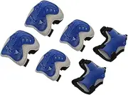 Mipcase 1 Set Protective Gear Knee Pads for Gears Elbow Guard Wrist Guards Knee and Elbow Pads Adult Green Babies Elbow Pads for Knee Brace High Density Foam Blue