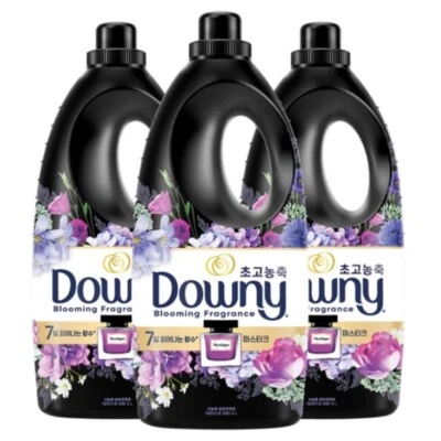 Downy 7day Blooming Fragrance Ultra Fabric Softener Mystique 2L (67.62oz) x3ea
