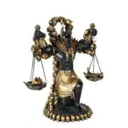 Ancient Egyptian God Anubis Guardian of Scales Figurine Statue