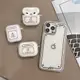 極簡線條涂鴉iPhone15promax保護套14適用13pro蘋果airpods3硅膠1/2/3磨砂12pro/11無線藍牙耳機套保護盒子