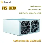 Goldshell HS-Box Miner Handshake Crypto ASIC 235GH/s 230W WiFi Version No PSU