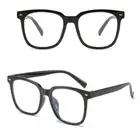 Men Women Anti-blue Light Myopia Nearsighted Glasses Oversize Square Glasses New