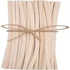 10 inch 100 PCS Natural Rattan Wood Reed Diffuser Sticks Essential Oil Aroma ...