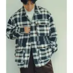 URBAN RESEARCH 法蘭絨格紋襯衫外套 SIZE:L 全新UNIQLO GU MUJI BEAMS JAPAN