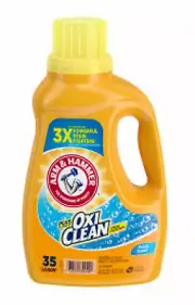 Arm & Hammer 30002 Liquid Laundry Detergent Plus Oxi Clean, Fresh Scent, 45.5