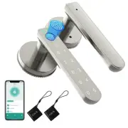 Fingerprint Door Lock, Fingerprint Door Knob Biometric Door Lock Smart Door K...