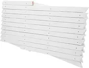 ROMISBABA Strong Connection Garden Fence Wooden Trellis for Outdoor Plants Indoor Plant Support Wall Trellis Lattice White 1pc