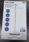 KACTOR - Cordless Electric Mop, Electric Spin Mop with Water Sprayer (NEW)