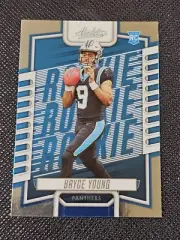 2023 Absolute Rookie Card Lot (3) WILL LEVIS, BRYCE YOUNG, HOOKER RC