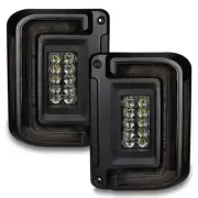 ORACLE Lighting Flush Mount Tinted LED Tail Lights for 07-17 Jeep Wrangler JK (for: Jeep)