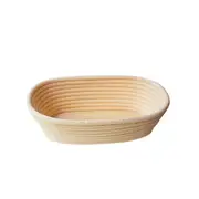 Brunswick Bakers Oval Rattan 25cm Bread Banneton Basket Sourdough Basket