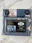 BAMBOO King size bed Sheet set 6 Piece new Blue pink Abstract Set