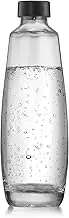 SodaStream Glass Bottle 1 Litre Suitable for SodaStream Duo & E-Duo Pack of 1 Transparent