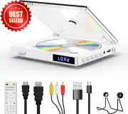Mini DVD Player for TV HDMI RCA USB Disc All Region Free Compact HD Player