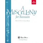 【凱翊 | ABRSM】巴松管(低音管)雜記第1-2冊 A MISCELLANY BASSOON BOOK 1-2