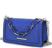 [MKF Collection] MKF Crossbody Bags for Women – PU Leather Pocketbook Handbag – Medium Side Messenger Purse, Shoulder Strap